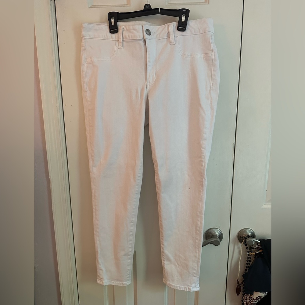 White American Eagle 14S Skinny jeans